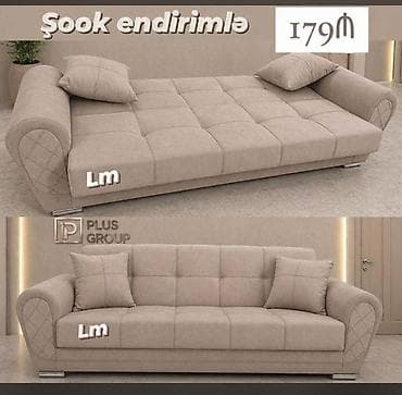 Çevrilə bilən yumşaq divan - 3 nəfərlik, yatacaq funksiyası ilə lalafo.az -da Çevrilə bilən yumşaq divan - 3 nəfərlik, yatacaq funksiyası ilə