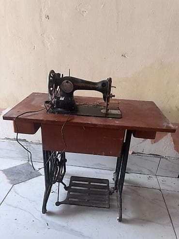 texnomart gence: Mexaniki tikiş maşını – pedallı masa ilə - Konstruksiya: Dəmir — 1