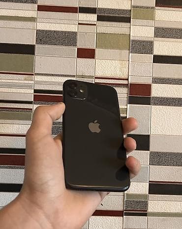 rəsmi note 13: IPhone 11, 64 GB, Qara, Face ID — 1