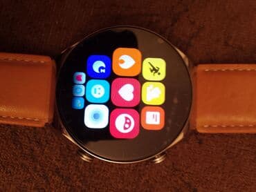 İşlənmiş, Smart saat, Sensor ekran, rəng - Ağ