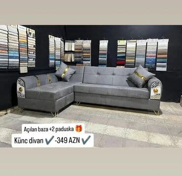 divan kreslo kreditle: Künc divan, Yeni, Açılan, Bazalı, Parça, Şəhərdaxili pulsuz çatdırılma — 1