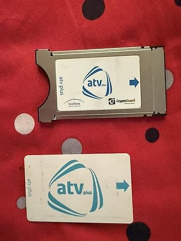 televizor 55: ATV Plus CAM modul və smart‑kart dəsti - Brend: CreNova Multimedia — 1