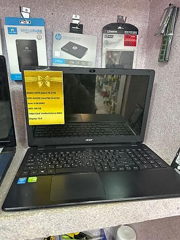 Skanerlər: İşlənmiş Acer Aspire, 15.6 ", Intel Core i5, 512 GB — 3