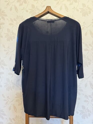 женские вышитые футболки: Böyük bədən qadın koftası Türkiyədən alınıb … Qiymət sondur boş boş — 5