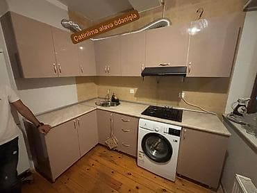 Metbex mebeli 252/150 ölçü 550azn qaz moyka asperator daxil 3 ayın