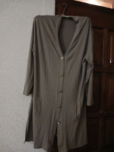 детские платья с длинным рукавом: Повседневное платье, Миди, XL — 4