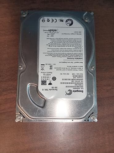 hard disk satilir: Seagate Barracuda 7200.12 320 GB daxili sərt disk (HDD) - Model — 1