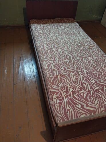 стол деревянный кухонный: İşlənmiş, Təknəfərlik çarpayı, Matras ilə — 1