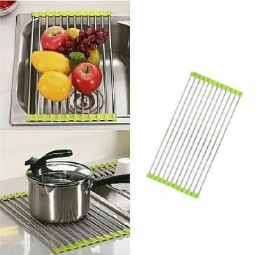 setka demir: Açılıb,yığılan paslanmaz demir setka — 1