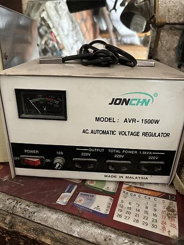 İşlənmiş, Ev üçün, 1 faza, Gərginliy stabilizatoru, 220/110 V