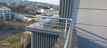 mehecerler: Balkon məhəccəri, Paslanmaz polad — 1
