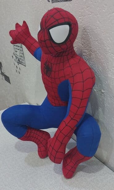 uşaq maqnitofonu: Spaydermen uşaq üçün yumuşaq oyuncaq satılır, təzədir. Hündürlüyü 35 — 2