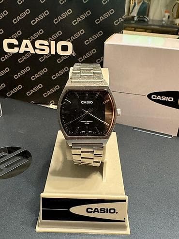 yagis geyimi: Qol saatı, Casio, rəng - Gümüşü — 2