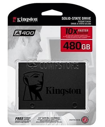 Daxili SSD disk Kingston, 480 GB, 2.5", Yeni
