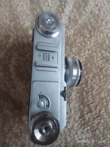 yupiter yp 333: Vintage “Zorkiy-4” fotoaparatı + orijinal dəri futlyar - İstehsal — 3