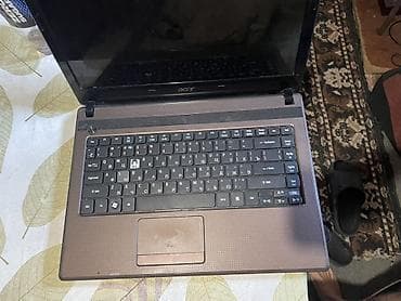 adapter şunuru: Acer Aspire 4738G noutbuku Texniki məlumatlar (etiketdən): - Model — 3