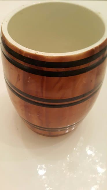 керамический домик: Керамический бочонок для хранения продуктов — 2