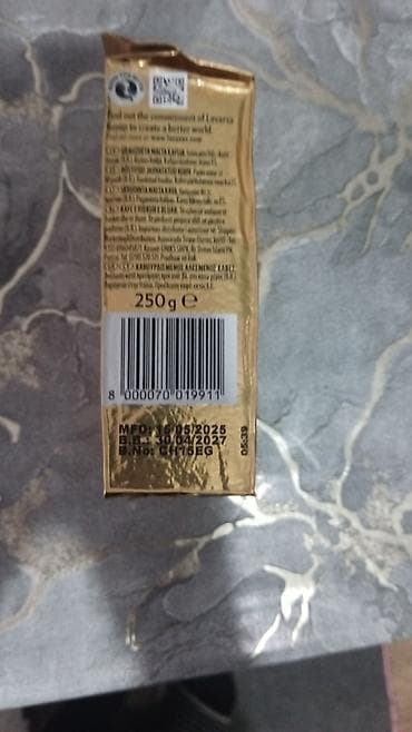 Lavazza Qualità Oro üyüdülmüş qəhvə – 100% Arabica - Brend: Lavazza — 2