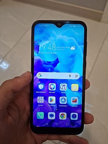 flash kart: Huawei Y5, 32 GB, rəng - Göy, İki sim kartlı — 4