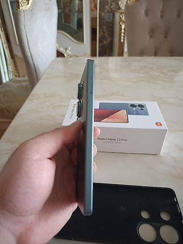 redmi a5 qiyməti: Redmi Note 13 Pro, 256 GB, rəng - Mavi, Sensor, Barmaq izi, İki sim kartlı — 6
