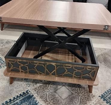 Masalar: Jurnal masası, Yeni, Açılan, Laminat, Kvadrat masa — 4