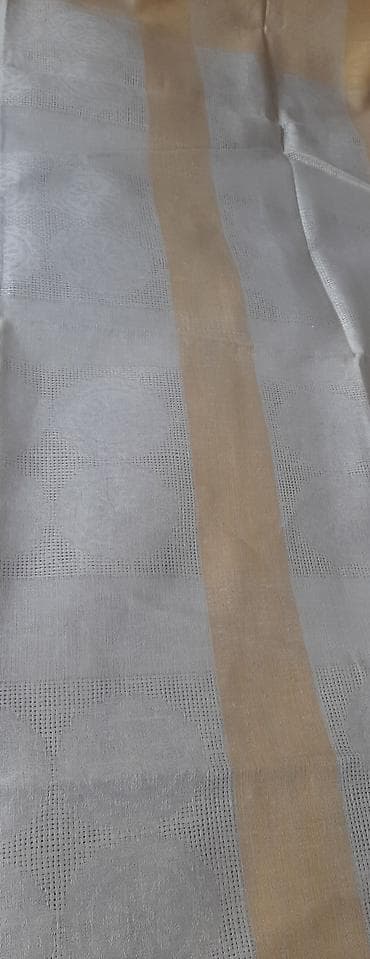 bambu tekstil: Yeni rəng - Bej Kətan Süfrə, Pulsuz çatdırılma — 4