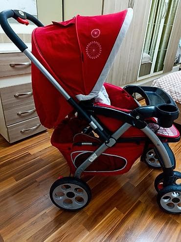 goodbaby: Goodbaby uşaq arabası – qırmızı rəng. Qiz ve oglan ucun. Yaxwi — 1