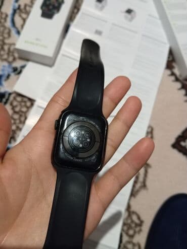 smart home: Smart saat, Borofone, Sensor ekran, rəng - Qara — 4