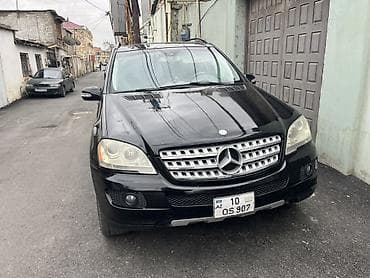 Avtomobil satışı: Mercedes-Benz ML-Class (W164) SUV - Korpus: qara rəng, 5 qapılı SUV - — 2