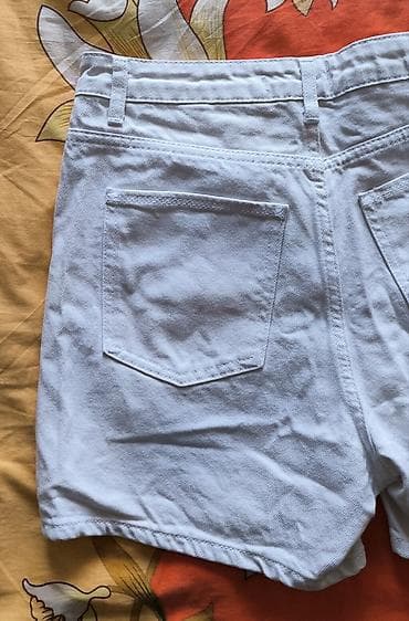 шорты: ✨ Denim Palace şortları✨ Açıq rəngli rahat və dəbli şortlar. Yay üçün — 4