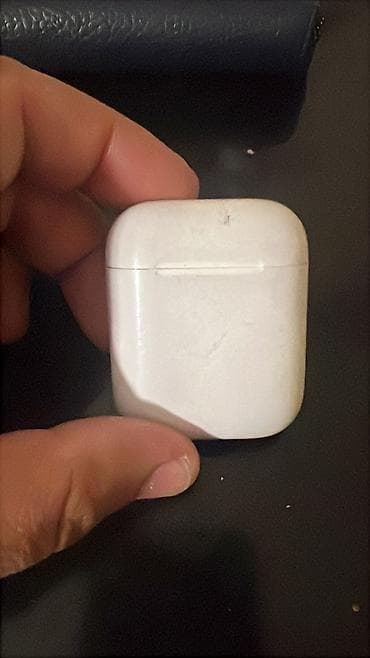 Б/у Беспроводные (Bluetooth) Наушники, Apple, цвет - Белый