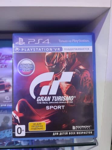 playstation 4 icaresi: Gran turismo Oyun diski, az işlənib. 🎮Playstation 3-4-5 original oyun — 1