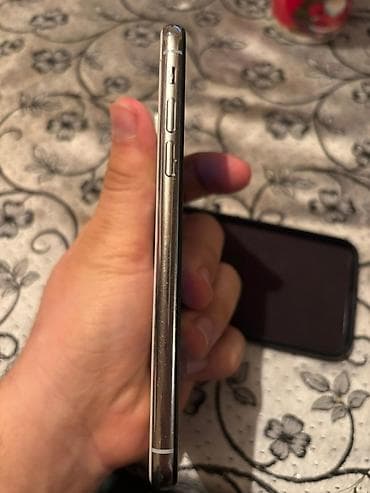 iphone adaptor: IPhone X, 64 GB, Gümüşü, Face ID — 5