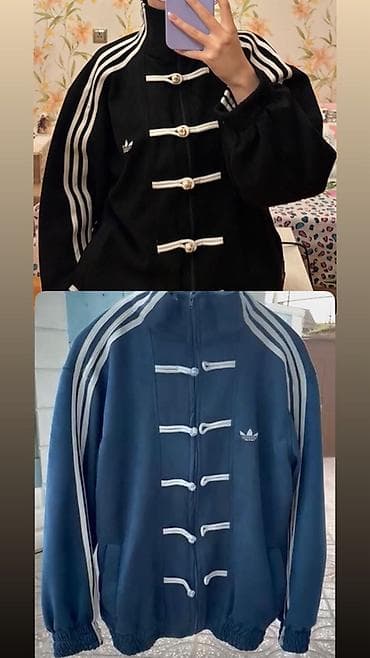 Adidas x Gongfu ilhamlı trak-top - Model: Adidas velür track jacket — 2