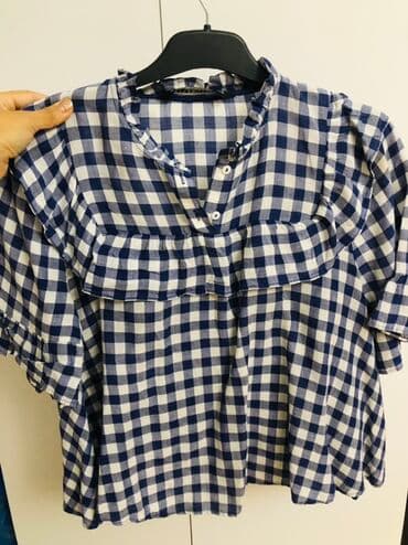 ketan koynekler: Satılır 2 azn ikinci əl kətan materialdan qadın yay köynəyi Zara Woman — 4