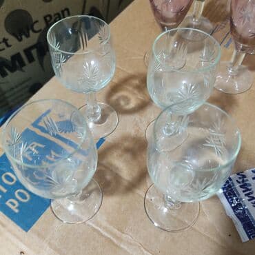 брендовая посуда: Бокалы, цвет - Белый — 16