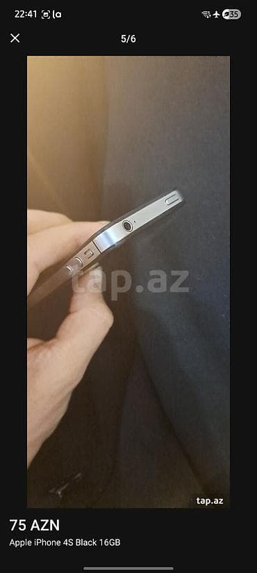 IPhone 4S, 16 GB, Qara