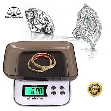 Qizil tərəzisi 0.01g-600g araliğinda ölçür Model : DM-3 Qablıdir Qizil