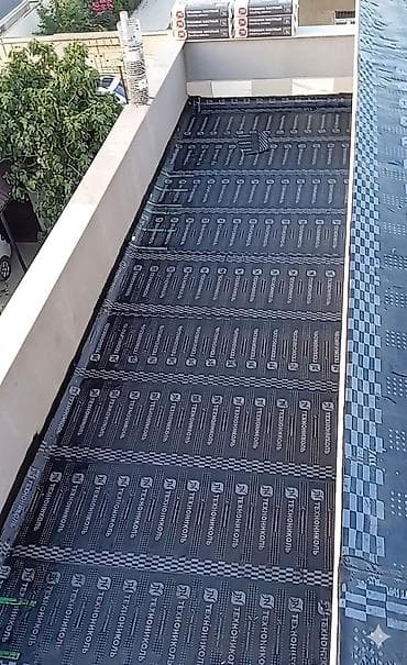 taxta qapi temiri: Tol Bitum əsaslı rulon hidroizolyasiya işi Xidmətin təsviri: - Düz və — 5