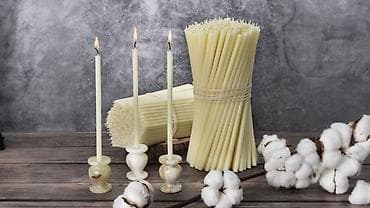 ritual samlar: Şam Slindrik, Arı mumu — 1