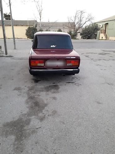 vaz baqaj: VAZ 2107, tünd albalı rəngli sedan. Texniki və vizual xüsusiyyətlər — 2