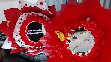 ucuz kilim: Güzgü Divar üçün, Dairə, Dekorativ, Əl işi — 2