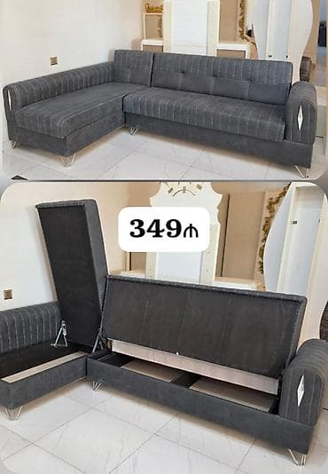 *349₼ Divan satılır* 270sm x 160sm Her iki tererfi bazalıdır ve açılır