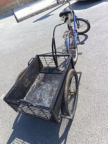 velosiped islenmis: Salam 24 luk velosiped di qoşqusu ilə 1 likde satılır 140 150 kq — 7