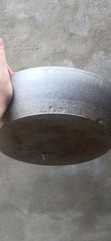 qaz pileteleri: Döküm tava/sac – iri ölçülü - Material: qalın divarlı tökmə metal — 3