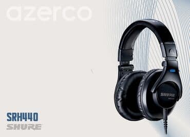 qulaqlıqlar: Yeni Simli Qulaqcıqlar, Shure, rəng - Qara — 3