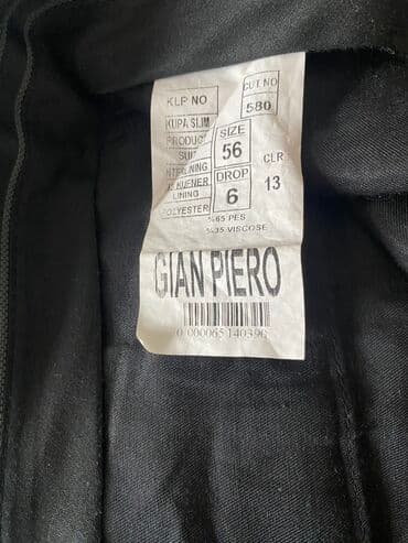 kişi ucun klassik qara kostyum: Bir defe geyinilib.XL olcudu — 11