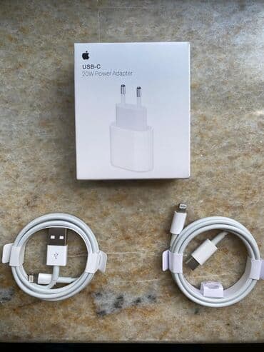 type c usb qiymeti: Adapter Apple, 20 Vt, Yeni — 2