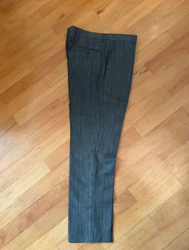 ic geymi: BOZ KOSTYUM-50m.Ölçüsü-52 Drop-6 Gianni Rivera firmasi Tünd boz — 3