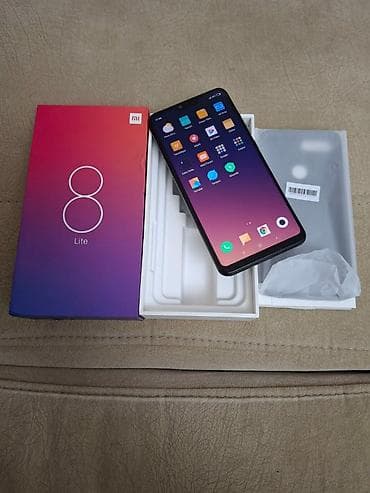 ucuz netbook kampanya: Xiaomi Mi 8 Lite, 64 GB, rəng - Qara, 
 Barmaq izi — 4